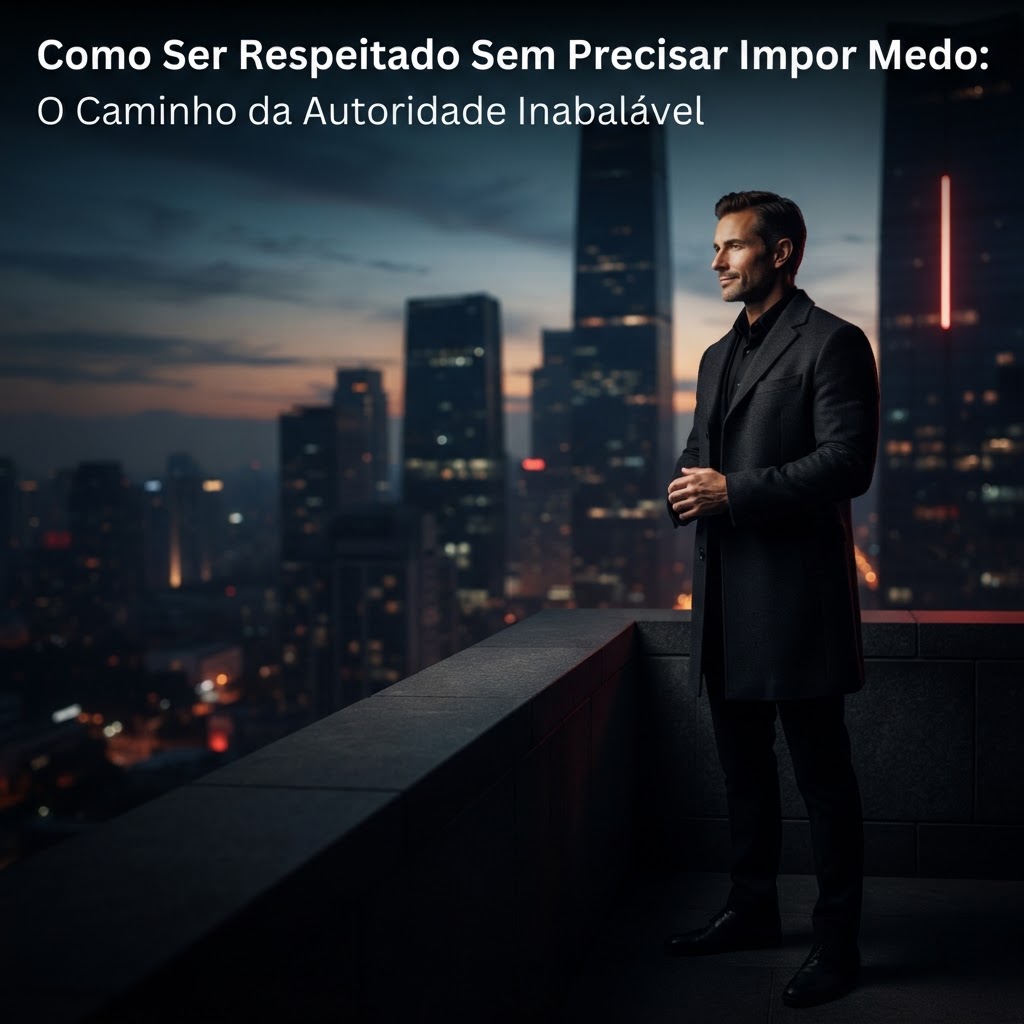 Como Ser Respeitado Sem Precisar Impor Medo: O Caminho da Autoridade Inabalável