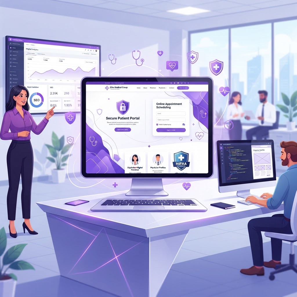Why Medical Offices Need HIPAA-Friendly, Professional Websites