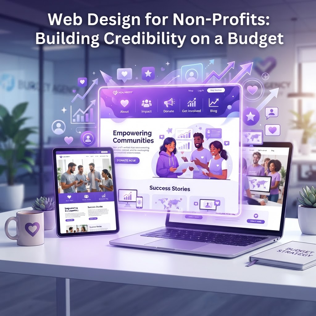 Web Design for Non-Profits: Building Credibility on a Budget