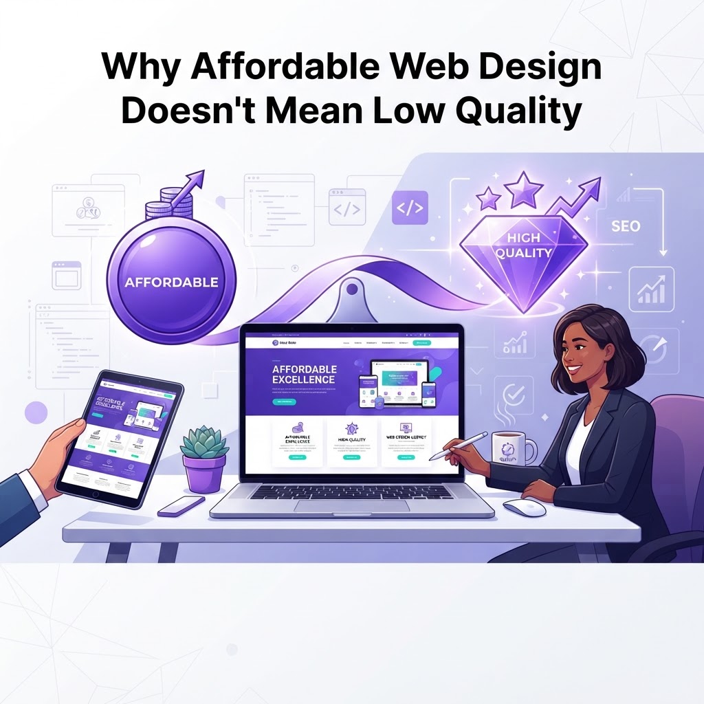 Why Affordable Web Design Doesn't Mean Low Quality