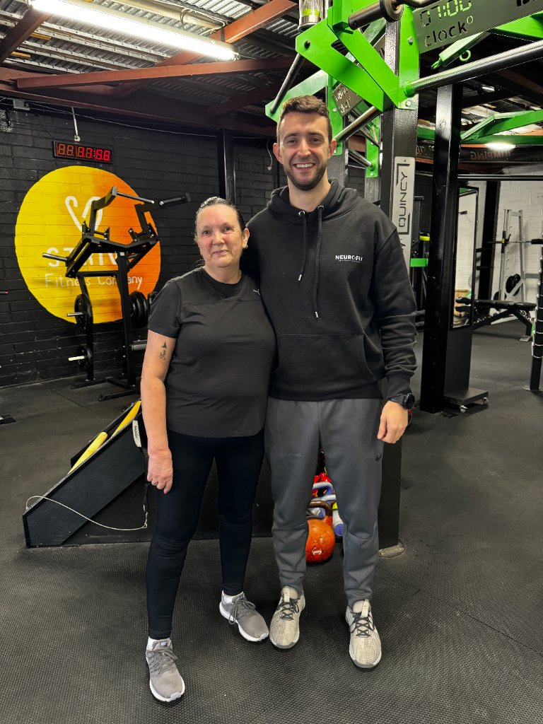 NeuroFit older adult client training session in Kerry