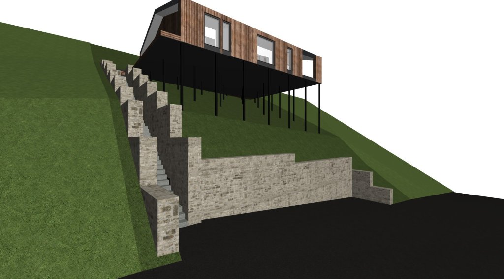 Tiny Haus auf Stelzen