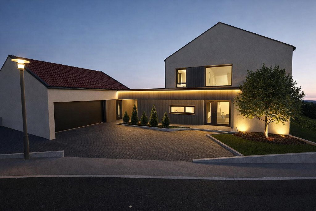 Modernes Einfamilienhaus