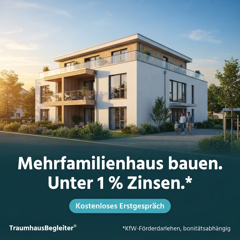 Neubau-Mehrfamilienhaus
