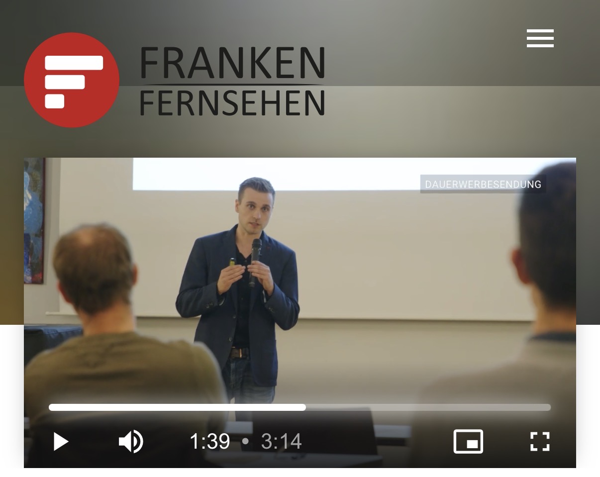 Franken Fernsehen – Beitrag Enora Immobilien Kundenevent