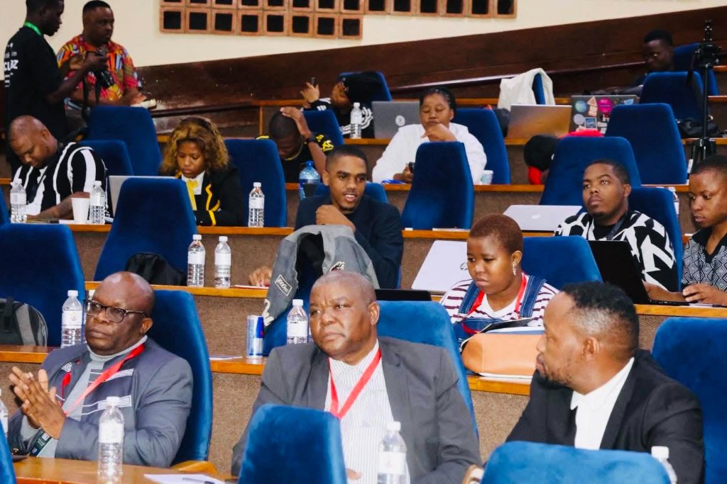 Delegates participating in the student entrepreneurship discussion at the University of Venda