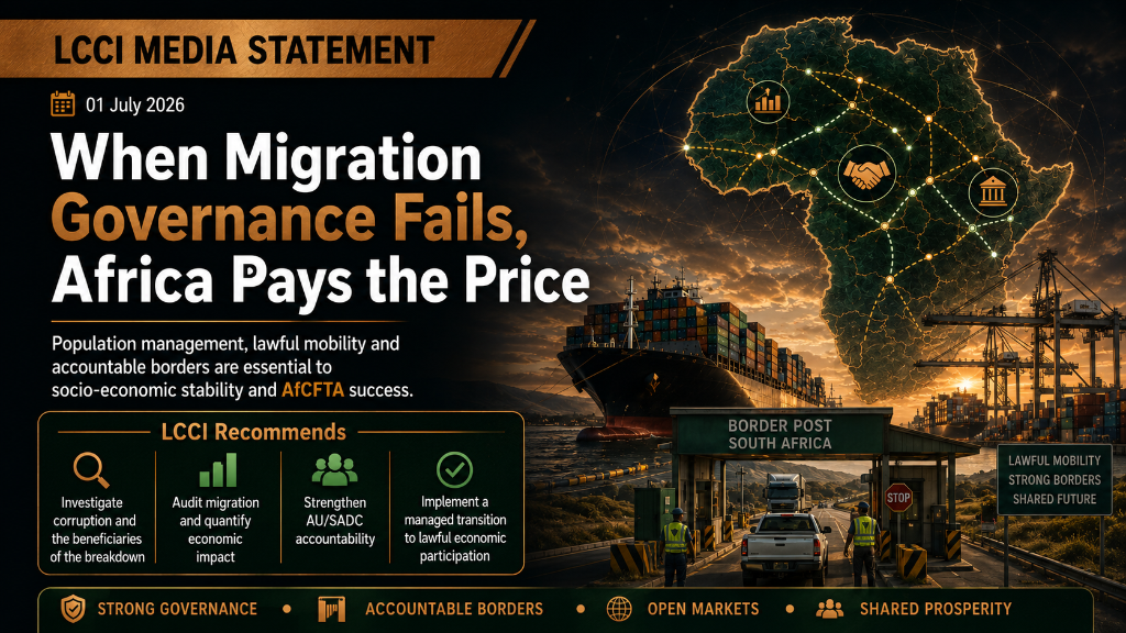 When Migration Governance Fails, Africa Pays the Price — LCCI media statement