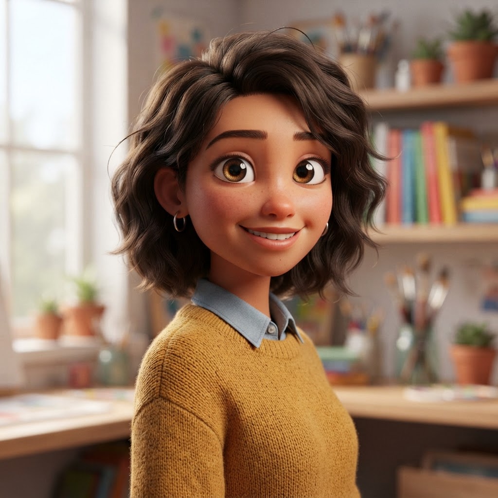 Animação 3D Estilo Pixar