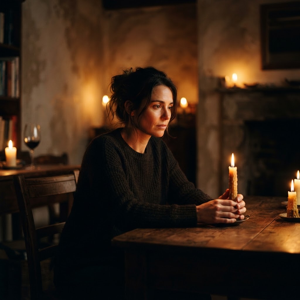 Atmosfera Contemplativa: Luz de Velas