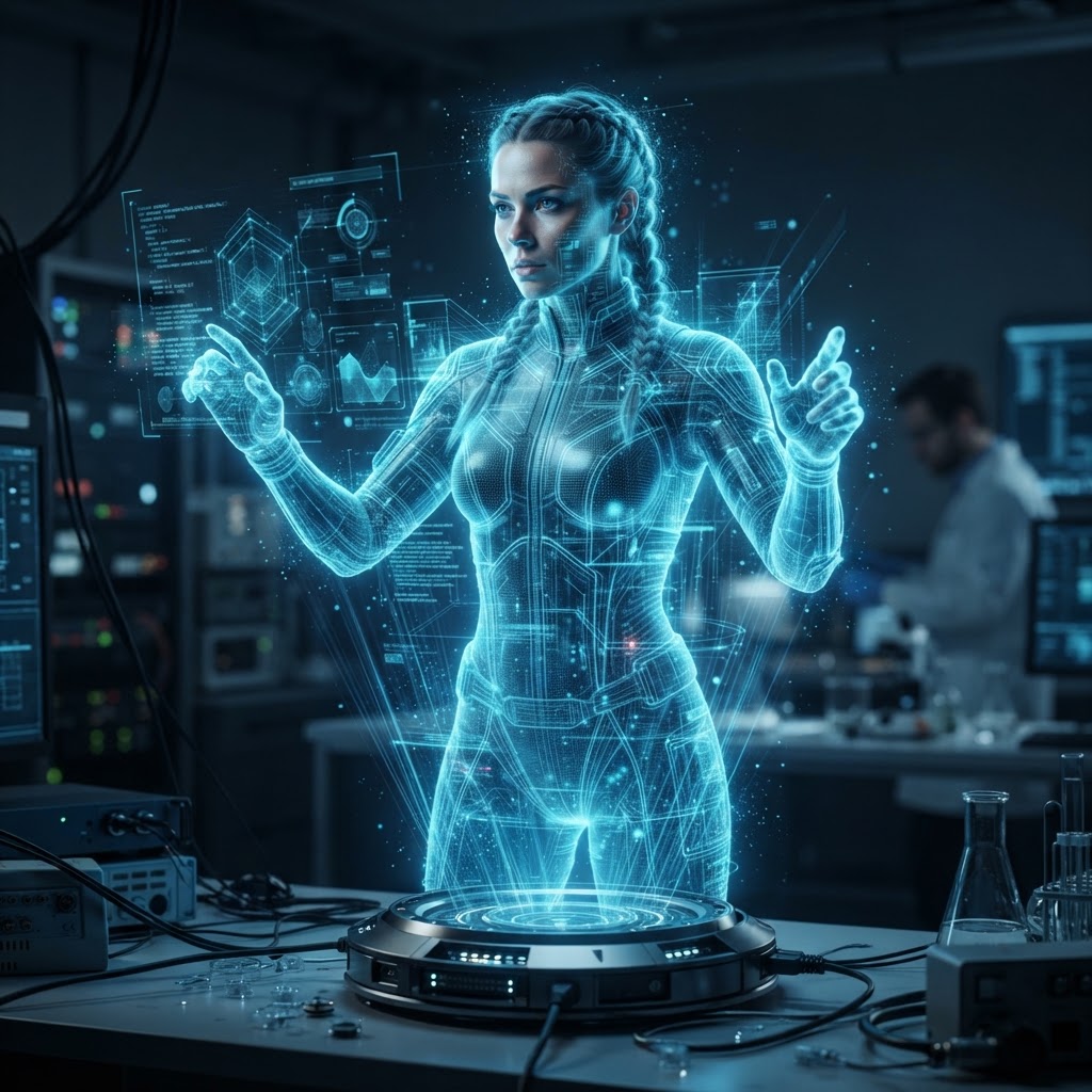 Efeito de Holograma