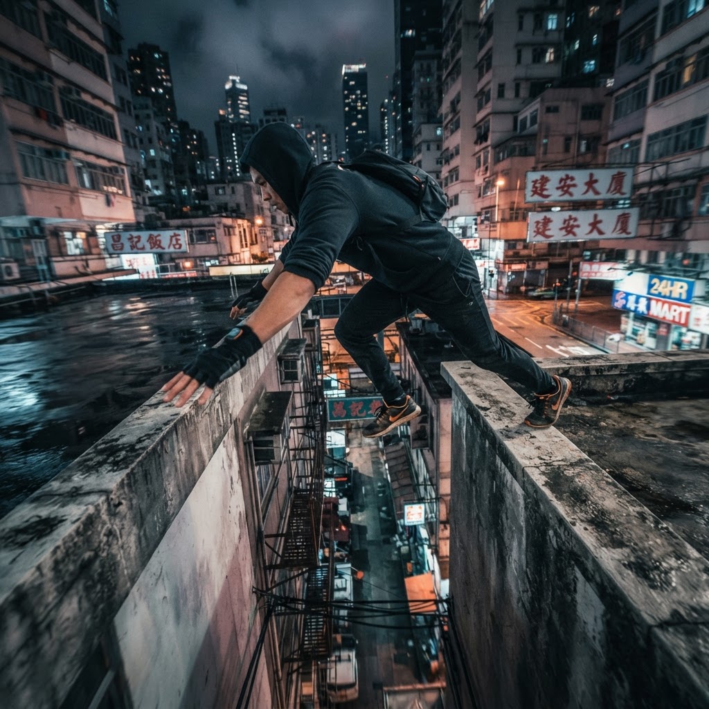Câmera Impossível: Perseguição de Parkour