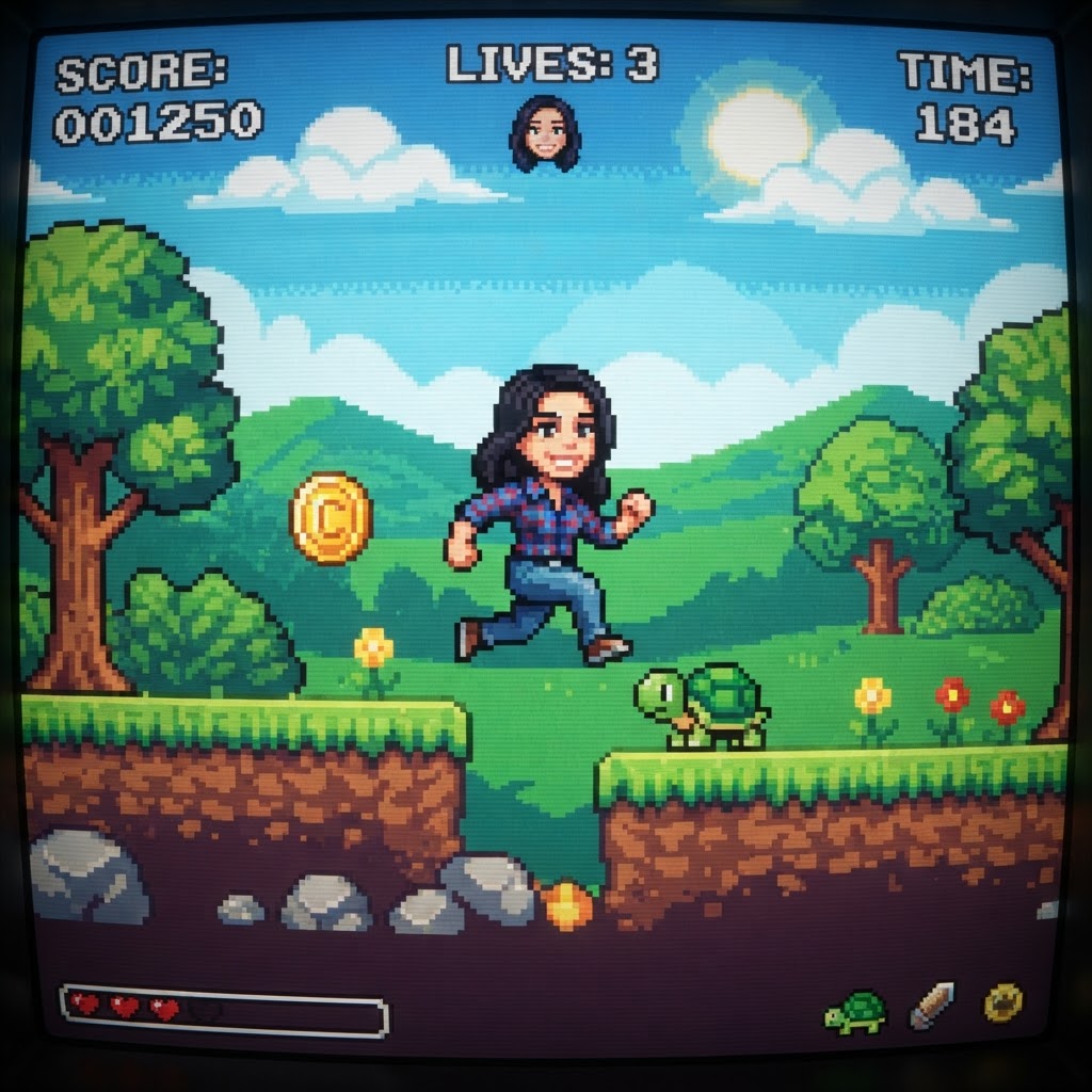 Personagem de Videogame 16-Bits
