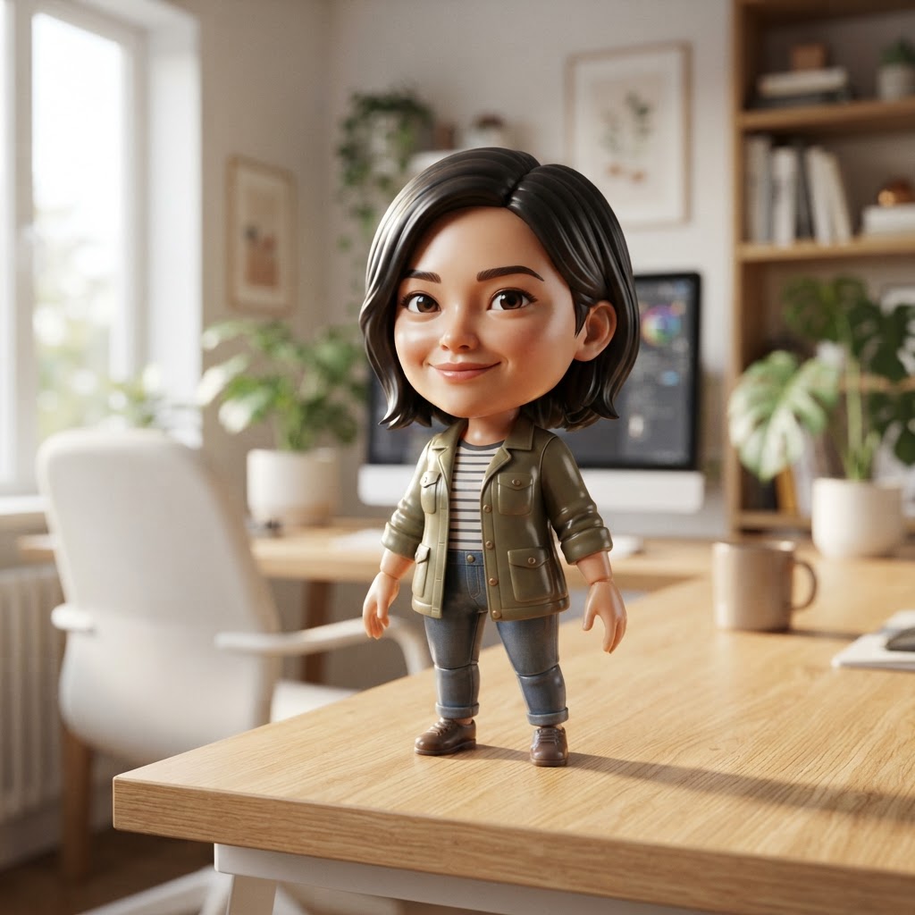 Estilo 'Mini Me' (Chibi 3D)