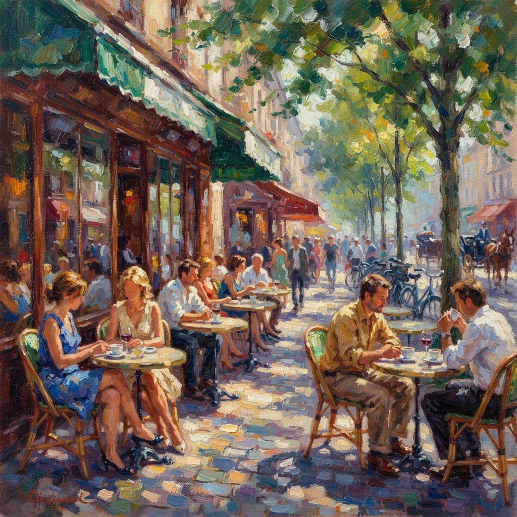 Estilo de Pintura Impressionista
