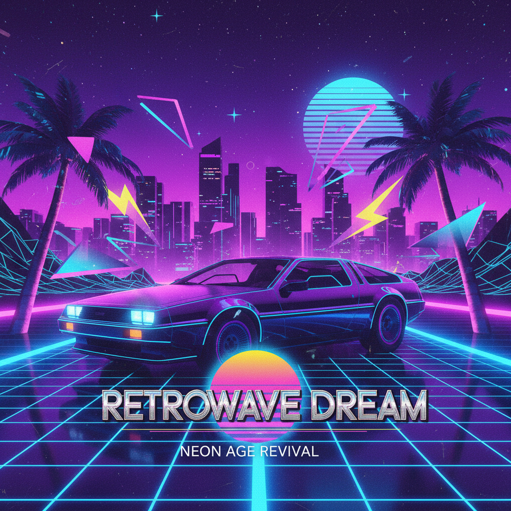 Edição de Foto com Estilo Anos 80