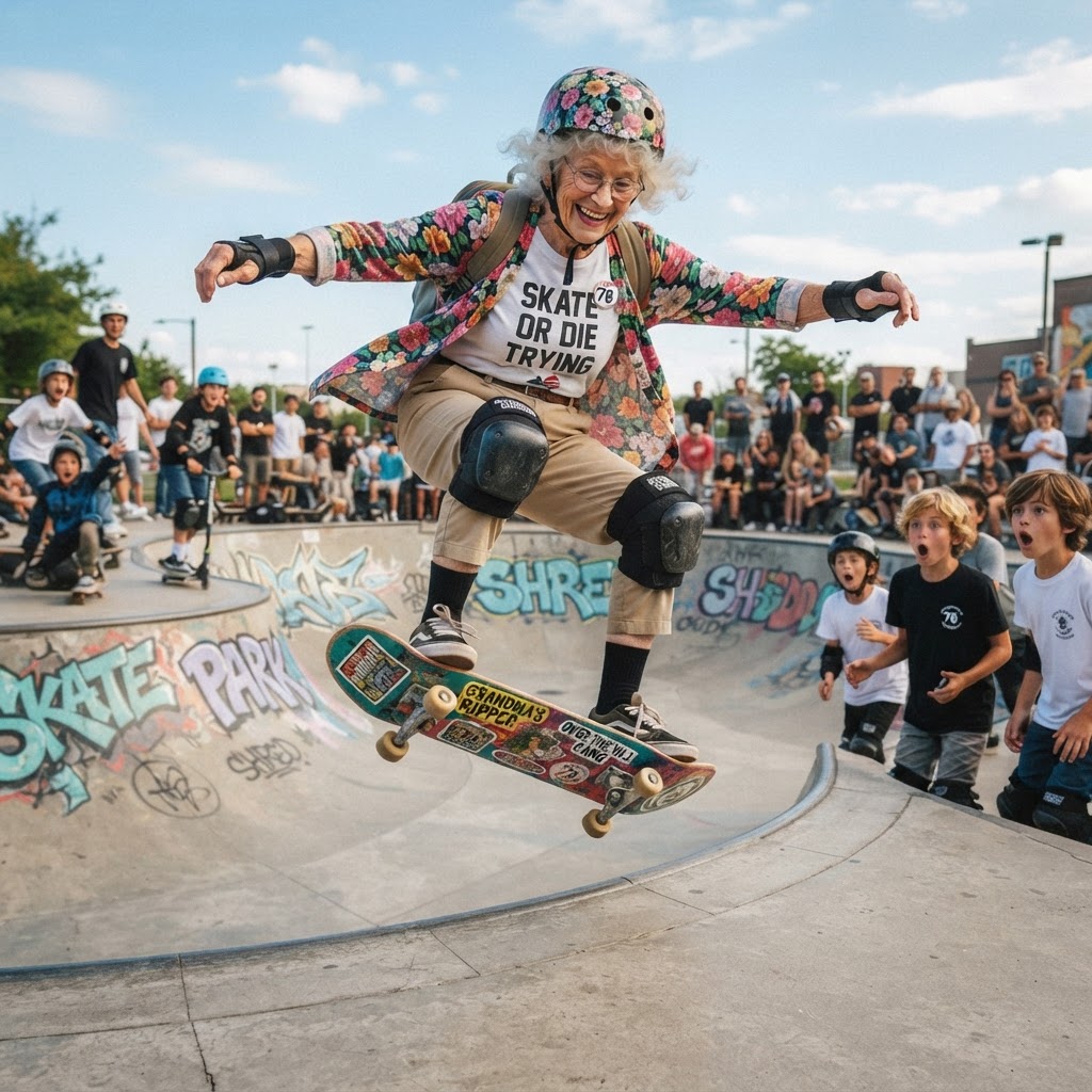 Vovó Pro do Skate Park