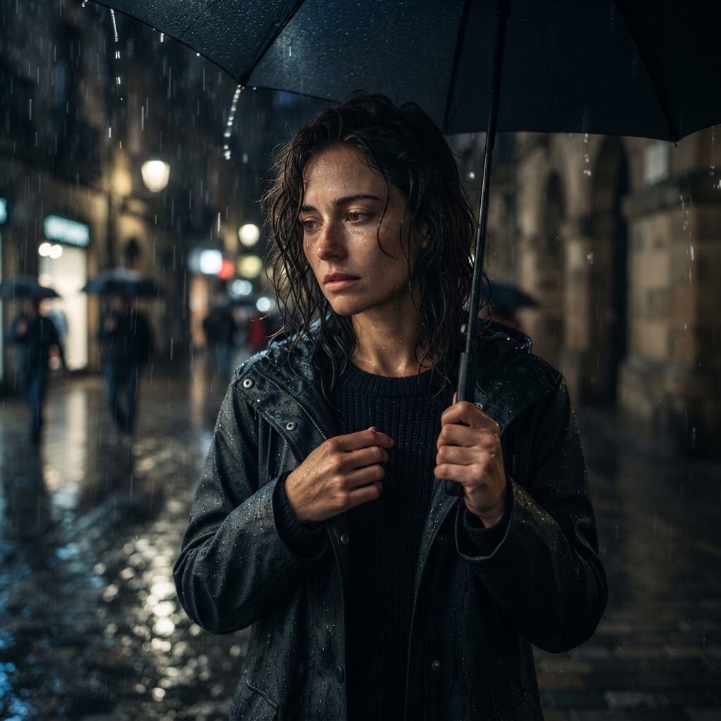 Retrato Cinematográfico com Chuva