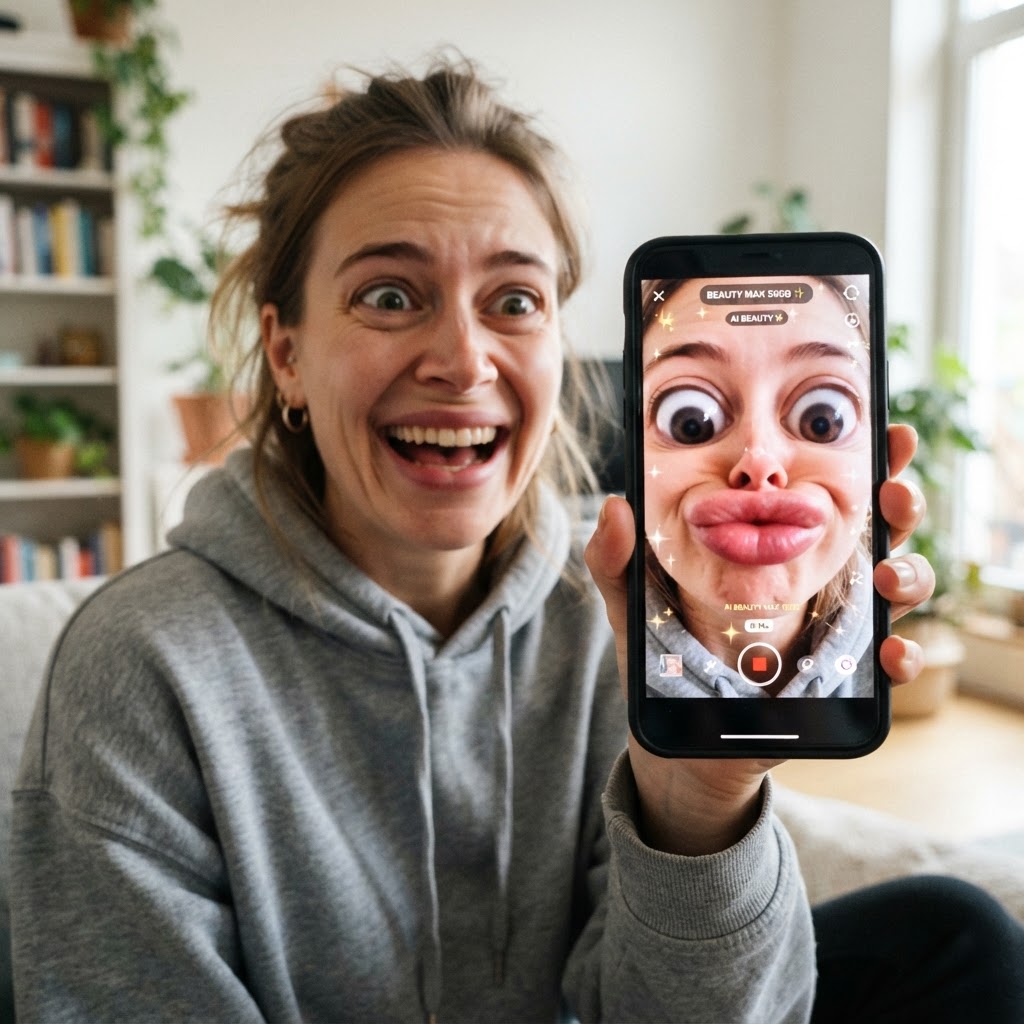 Filtro de Cara Feia do TikTok