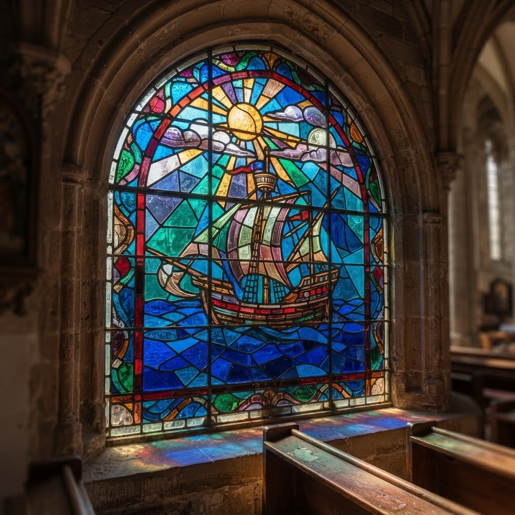 Estilo de Arte em Vitral