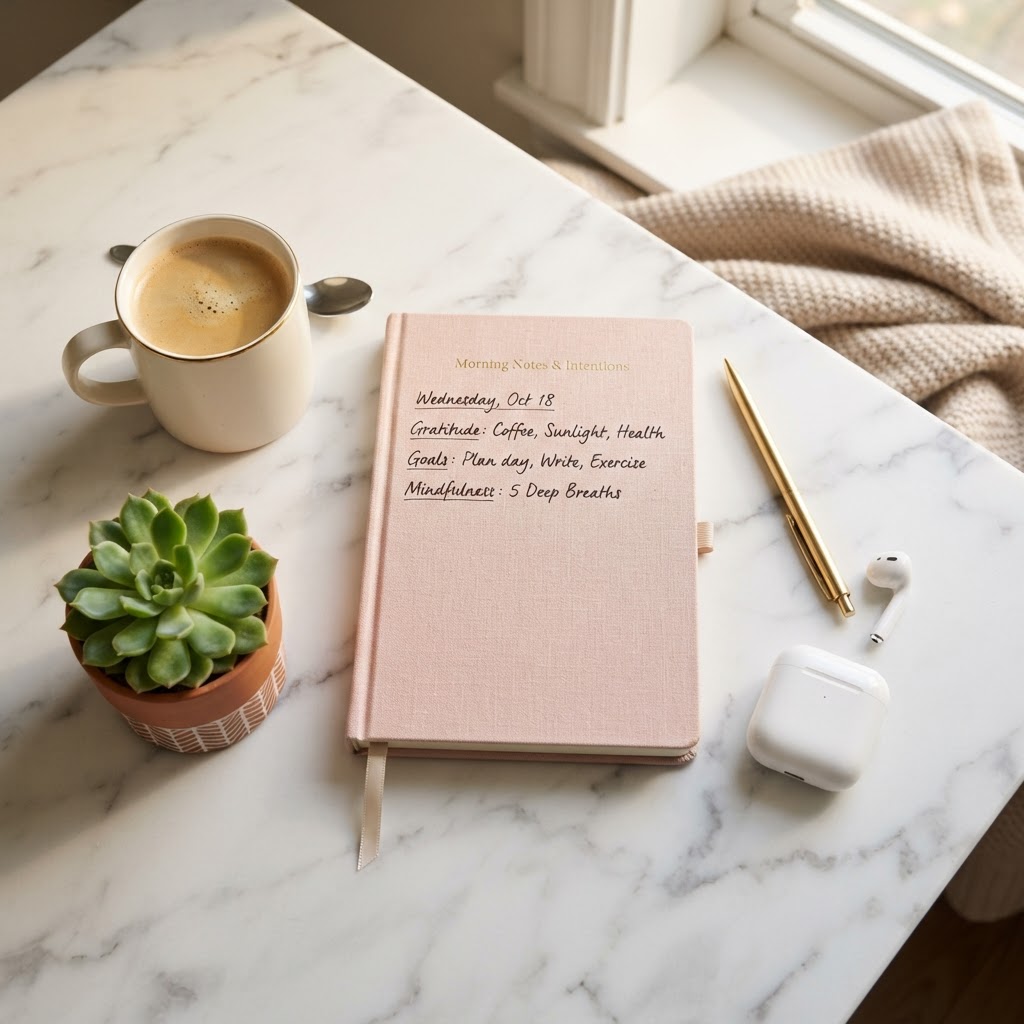 Flat Lay Estético para Instagram