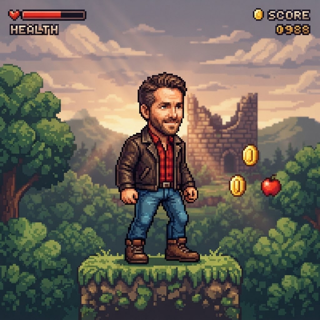 Transformação em Personagem 16-Bit