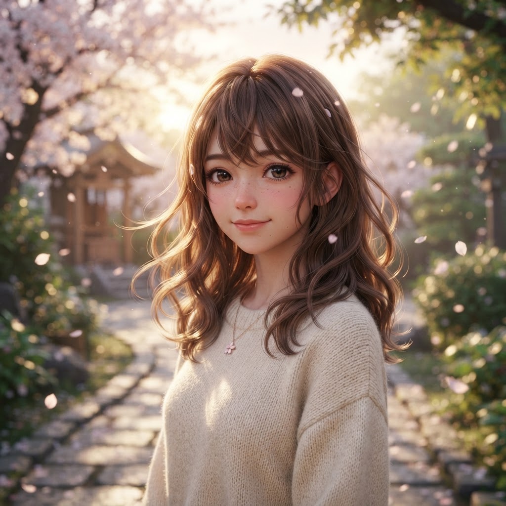 Retrato Estilo Anime Cinematográfico