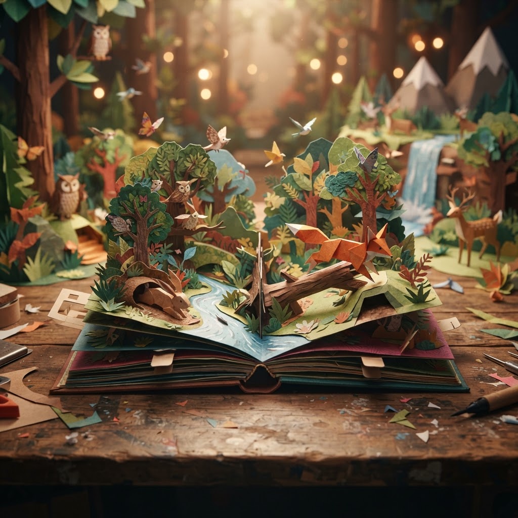 Mundo de Papel em Stop Motion