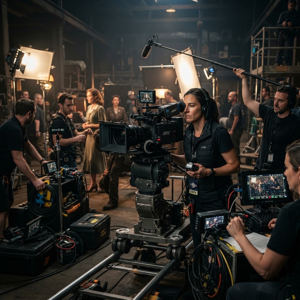 Cena Cinematográfica de Bastidores