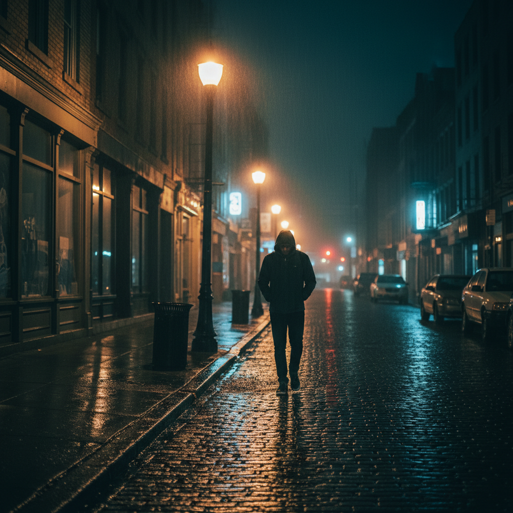 Edição de Foto com Efeito de Luz de Rua