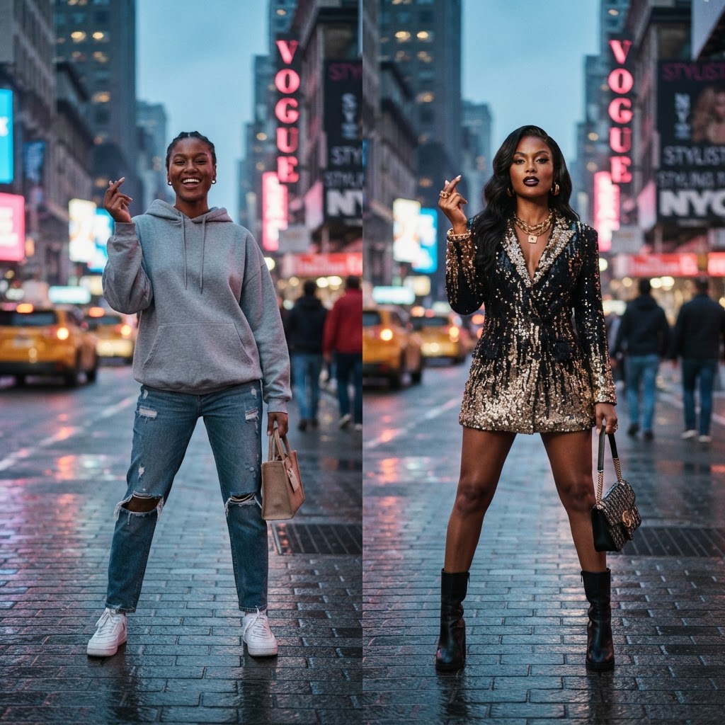 Transição de Moda e Estilo
