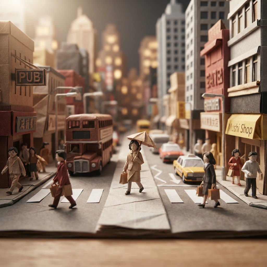 Estilo de Arte em Origami