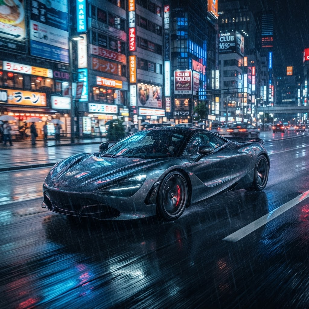 Cinematográfico de Carro Esportivo