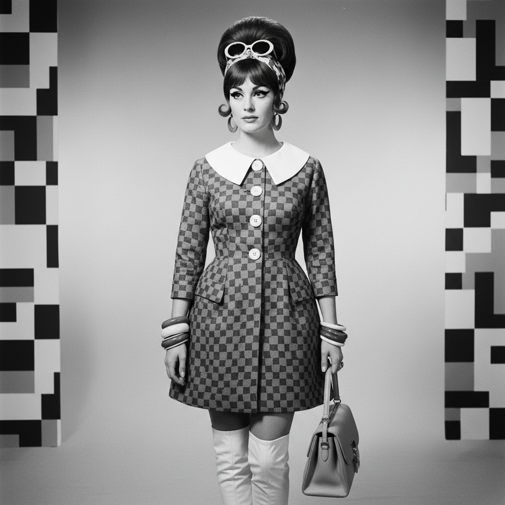 Retrato Estilo Anos 60