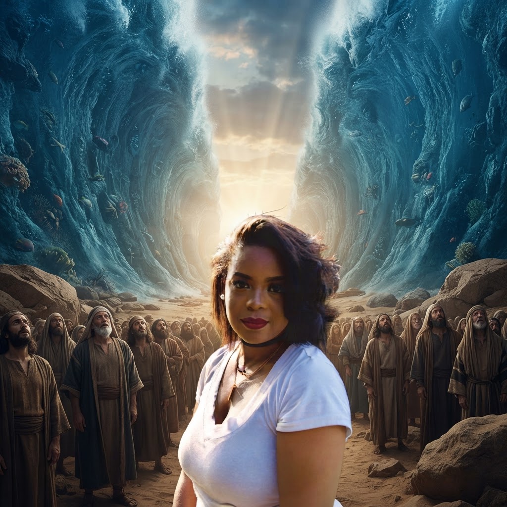 Imagine yourself standing amidst a hushed, desert crowd while witnessing a realistic parting of the Red Sea, with towering walls of water suspended on either side of you.