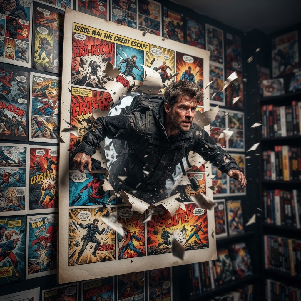 You Trapped in a Comic Book