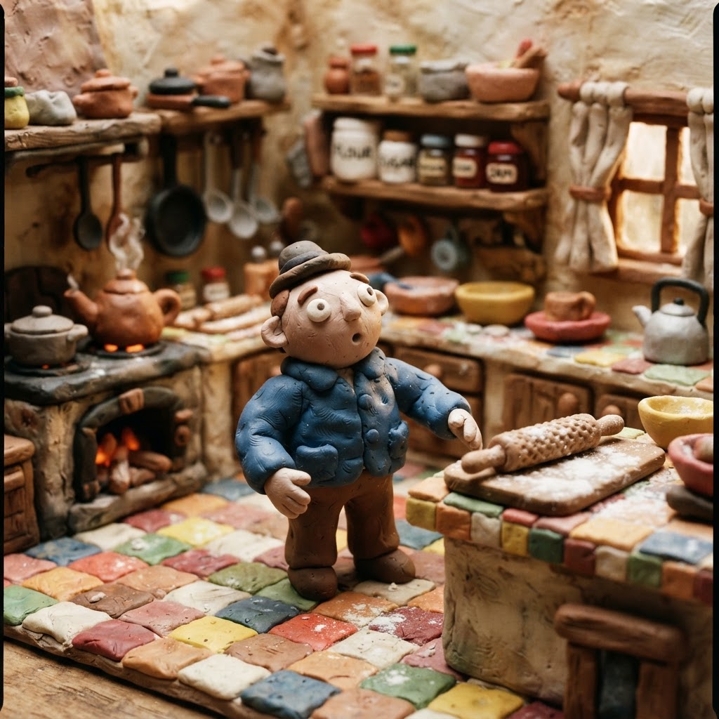 You in a Claymation World