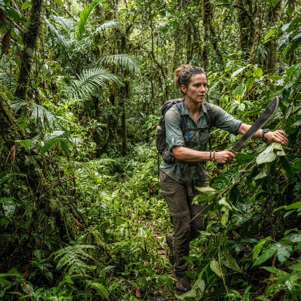 You Surviving a Dangerous Jungle Trek