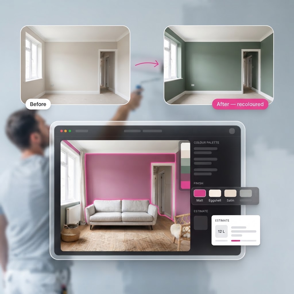 Painter AI — See the colour before the first brushstroke.