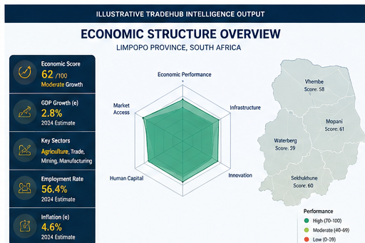 Economic structure overview example