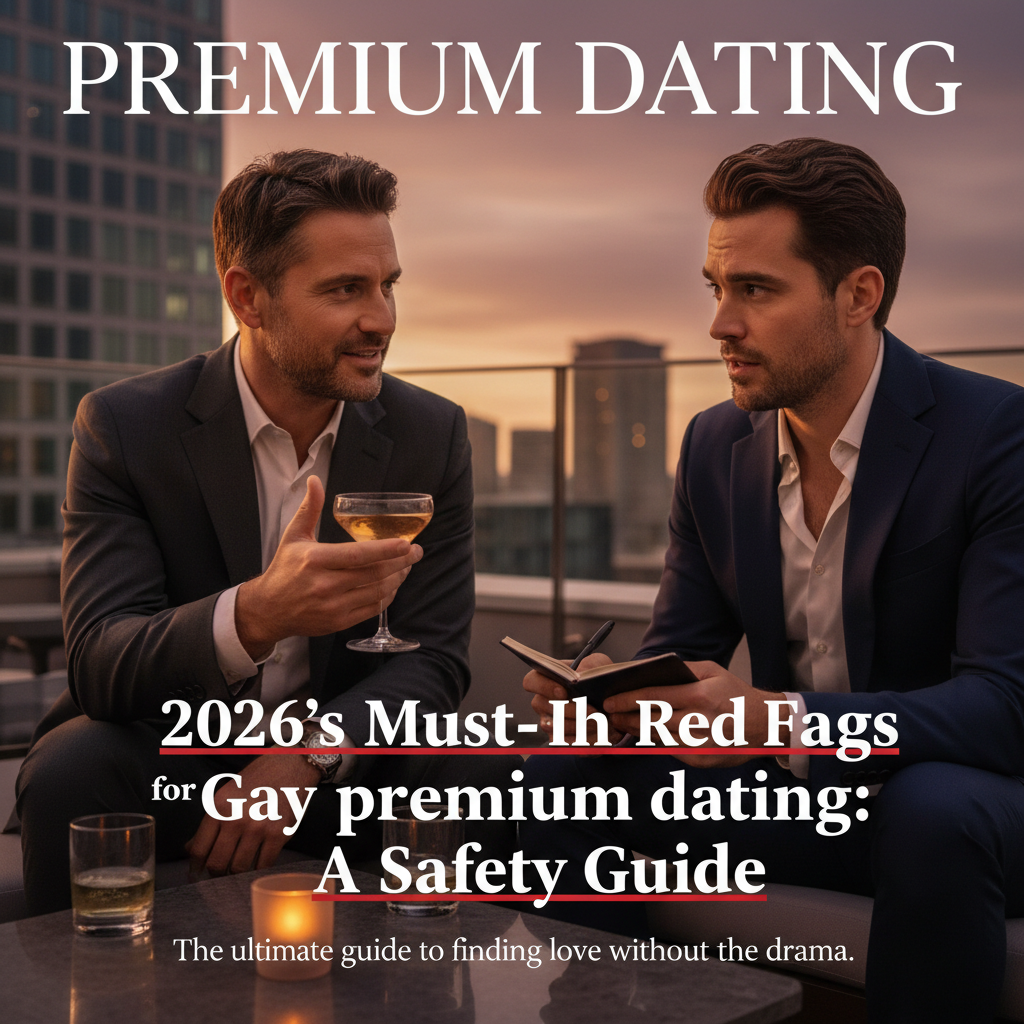 2026's Must-Know Red Flags for Gay premium dating: A Safety Guide