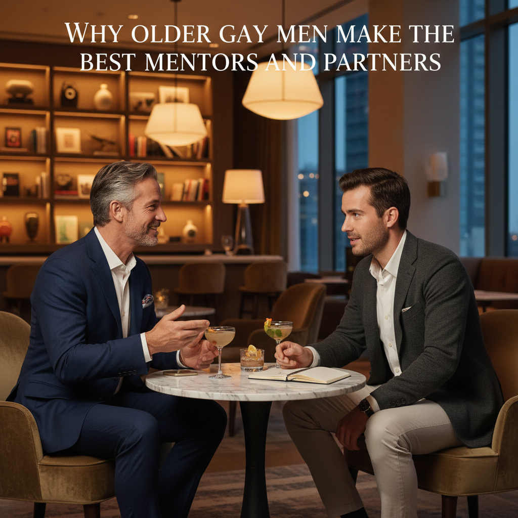 Why Older Gay Men Make the Best Mentors and Partners