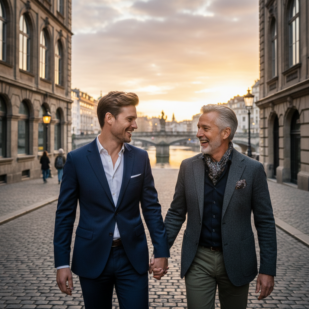 editorial & James — gay sugar daddy success story in Chelsea, NYC
