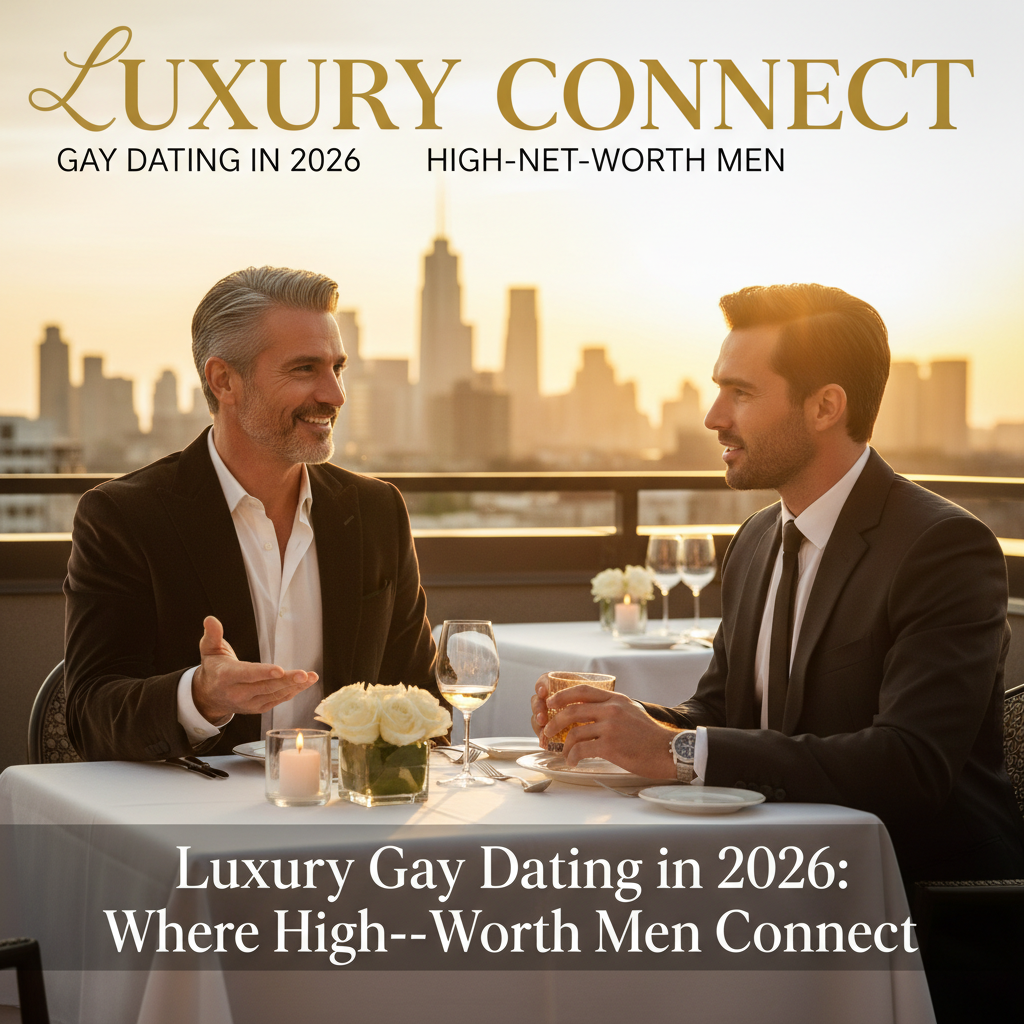 Luxury Gay Dating in 2026: Where High-Net-Worth Men Connect