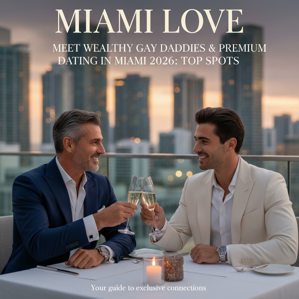 Meet Wealthy Gay Daddies and premium dating in Miami 2026: Top Spots