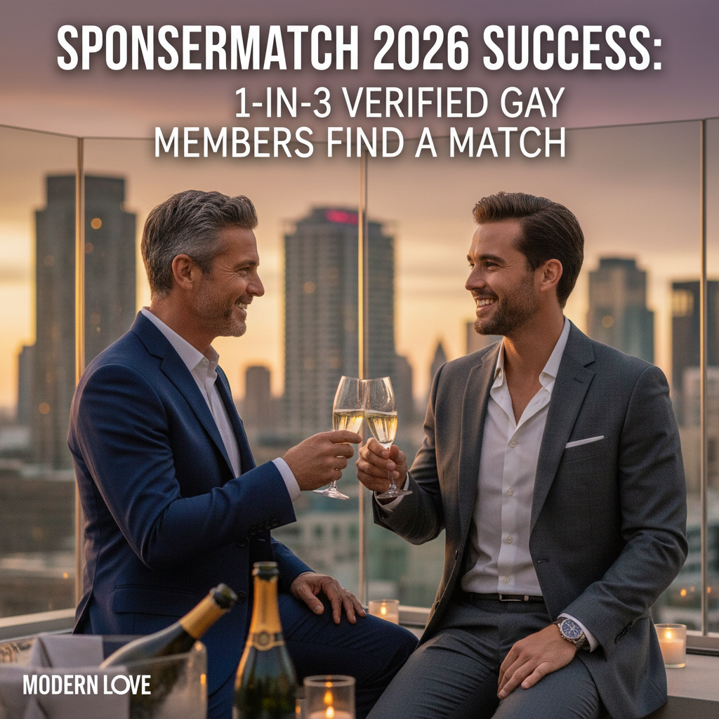 SponsorClub 2026 Success: 1-in-3 Verified Gay Members Find a Match