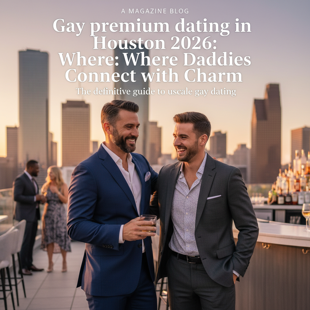 Gay premium dating in Houston 2026: Where Daddies Connect with Charm
