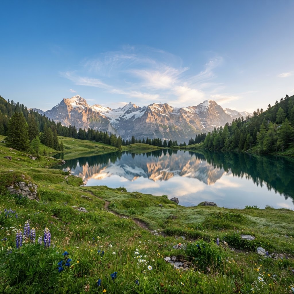 Emotional healing landscape