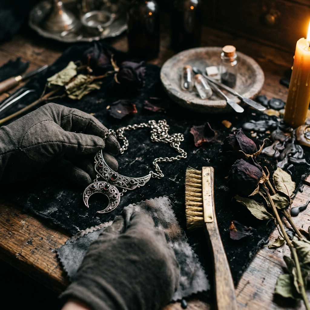 How to Restore & Repurpose Vintage Gothic Jewelry