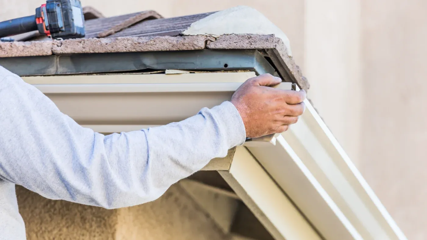 Gutter installation and repair services in River Falls, MN