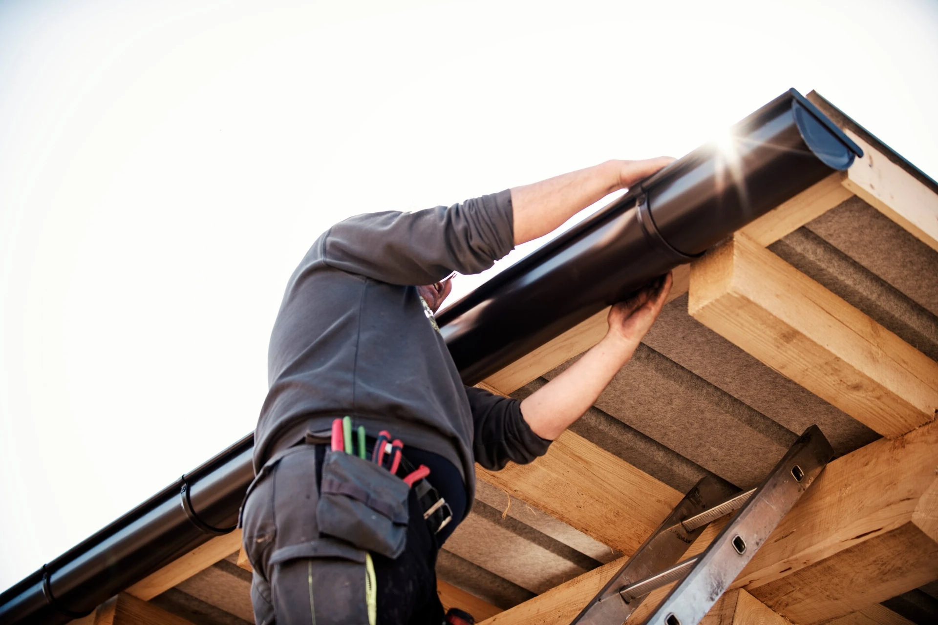 Gutter installation and repair services in Eau Claire, MN